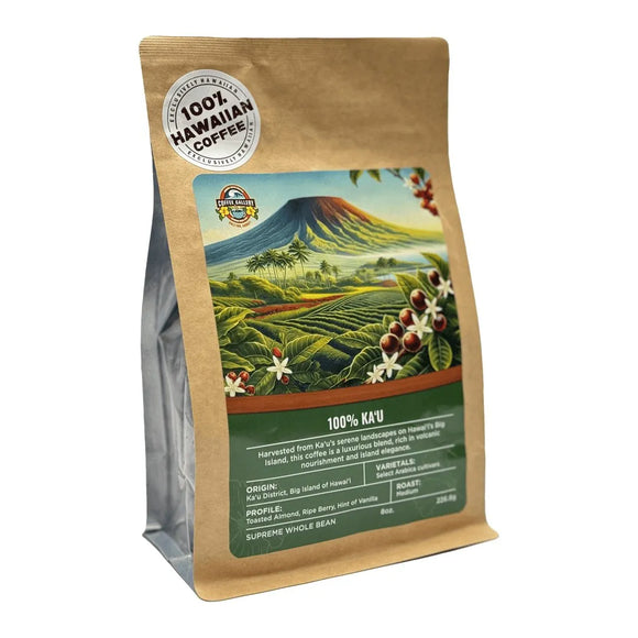 100% KA’U 8 oz (226.8 g) - Coffee Gallery Hawaii