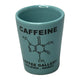 Caffeine Molecule Espresso Shot Glass (1.5oz) - Coffee Gallery Hawaii