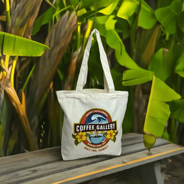 Coffee Gallery Happy Bean Carry-All Tote - Coffee Gallery Hawaii