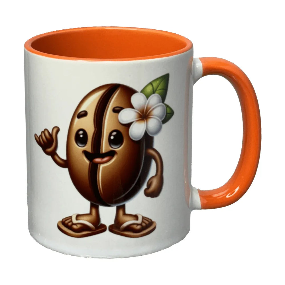 Hale'iwa Happy Bean  Mug