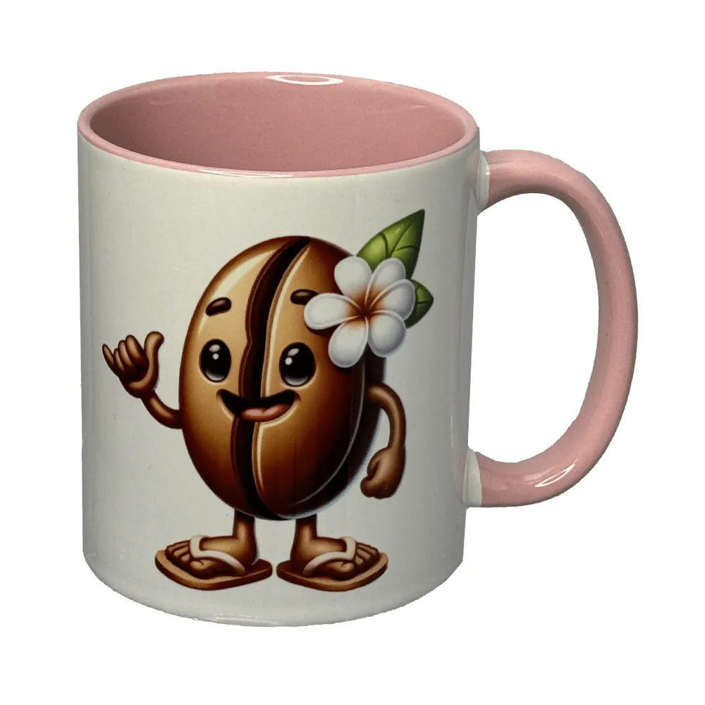 Hale'iwa Happy Bean  Mug