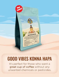 Good Vibes Kona Hapa Coffee Blend from Kona - Coffee Gallery Hawaii