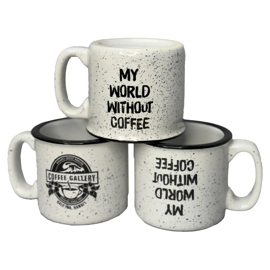 My World Without Coffee 15oz Mug - Coffee Gallery Hawaii