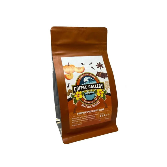 Pumpkin Spice Coffee Blend Whole Bean Medium Roast - Coffee Gallery - Coffee Gallery Hawaii