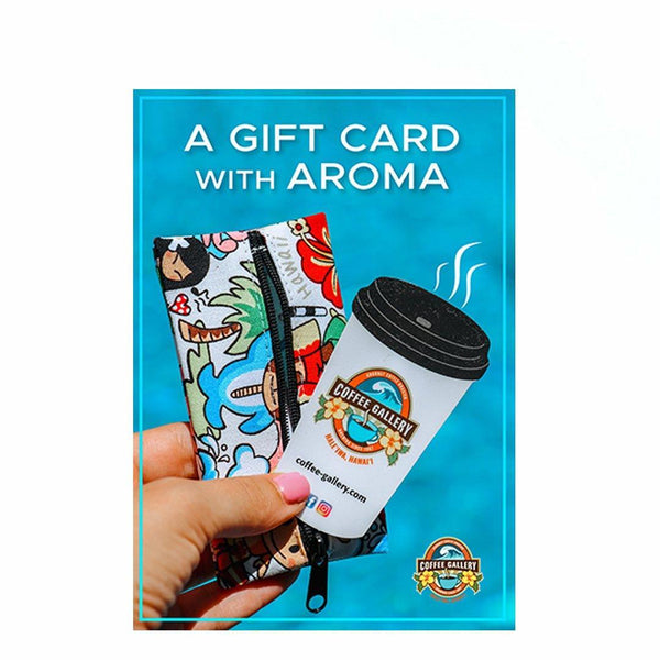 Coffee Gallery Digital Gift Card - Perfect for Coffee Lovers. - Coffee Gallery Hawaii